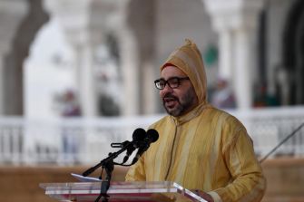 Discours du roi Mohammed VI dans l'esplanade de la Tour Hassan